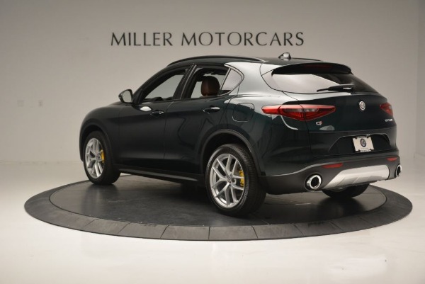 New 2018 Alfa Romeo Stelvio Ti Sport Q4 for sale Sold at Rolls-Royce Motor Cars Greenwich in Greenwich CT 06830 6