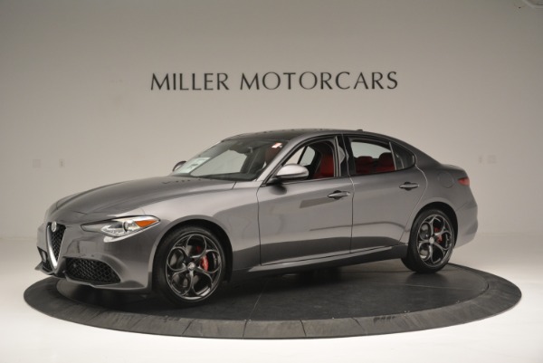 New 2018 Alfa Romeo Giulia Ti Sport Q4 for sale Sold at Rolls-Royce Motor Cars Greenwich in Greenwich CT 06830 2