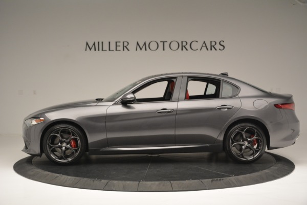 New 2018 Alfa Romeo Giulia Ti Sport Q4 for sale Sold at Rolls-Royce Motor Cars Greenwich in Greenwich CT 06830 3