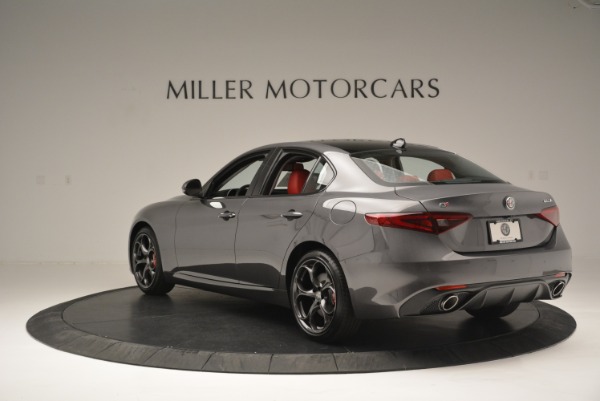 New 2018 Alfa Romeo Giulia Ti Sport Q4 for sale Sold at Rolls-Royce Motor Cars Greenwich in Greenwich CT 06830 5