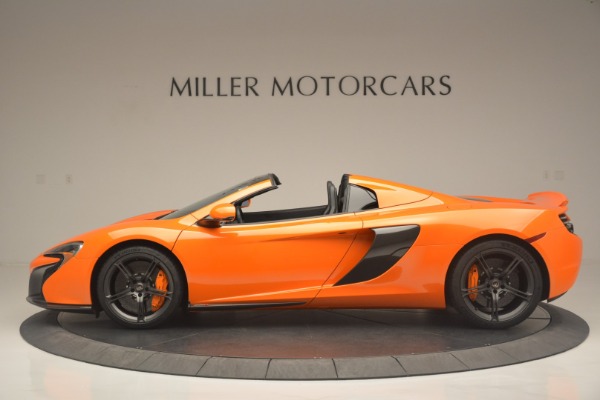 Used 2015 McLaren 650S Spider for sale Sold at Rolls-Royce Motor Cars Greenwich in Greenwich CT 06830 3