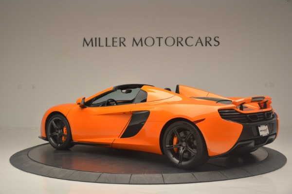 Used 2015 McLaren 650S Spider for sale Sold at Rolls-Royce Motor Cars Greenwich in Greenwich CT 06830 4