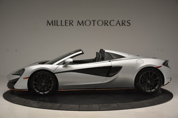 Used 2018 McLaren 570S Spider for sale Sold at Rolls-Royce Motor Cars Greenwich in Greenwich CT 06830 3