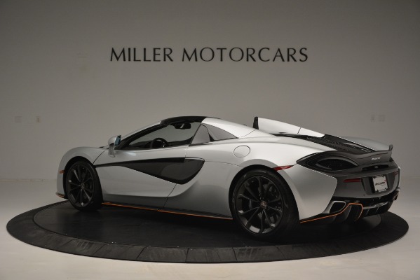 Used 2018 McLaren 570S Spider for sale Sold at Rolls-Royce Motor Cars Greenwich in Greenwich CT 06830 4