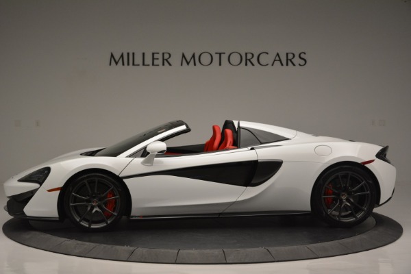 Used 2018 McLaren 570S Spider for sale Sold at Rolls-Royce Motor Cars Greenwich in Greenwich CT 06830 3
