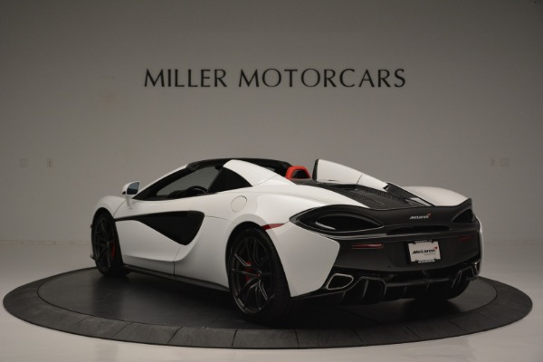 Used 2018 McLaren 570S Spider for sale Sold at Rolls-Royce Motor Cars Greenwich in Greenwich CT 06830 5