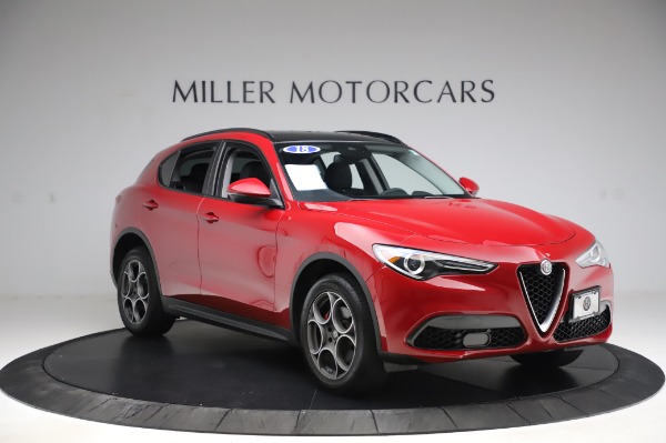 Used 2018 Alfa Romeo Stelvio Sport Q4 for sale Sold at Rolls-Royce Motor Cars Greenwich in Greenwich CT 06830 11