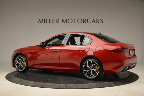 New 2018 Alfa Romeo Giulia Ti Sport Q4 for sale Sold at Rolls-Royce Motor Cars Greenwich in Greenwich CT 06830 4