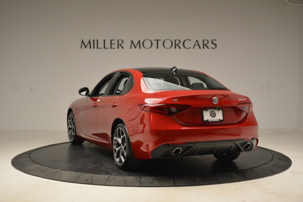 New 2018 Alfa Romeo Giulia Ti Sport Q4 for sale Sold at Rolls-Royce Motor Cars Greenwich in Greenwich CT 06830 5