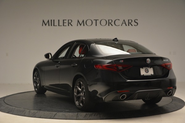 New 2018 Alfa Romeo Giulia Ti Sport Q4 for sale Sold at Rolls-Royce Motor Cars Greenwich in Greenwich CT 06830 5