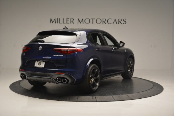 New 2018 Alfa Romeo Stelvio Quadrifoglio for sale Sold at Rolls-Royce Motor Cars Greenwich in Greenwich CT 06830 7