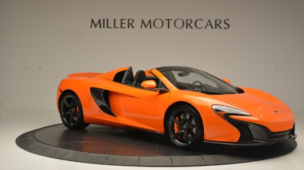 Used 2015 McLaren 650S Spider Convertible for sale Sold at Rolls-Royce Motor Cars Greenwich in Greenwich CT 06830 10