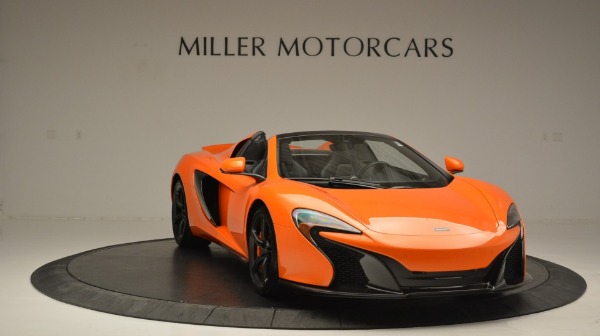 Used 2015 McLaren 650S Spider Convertible for sale Sold at Rolls-Royce Motor Cars Greenwich in Greenwich CT 06830 11