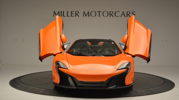 Used 2015 McLaren 650S Spider Convertible for sale Sold at Rolls-Royce Motor Cars Greenwich in Greenwich CT 06830 13