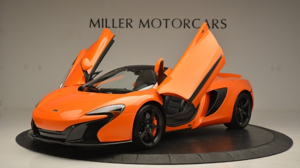 Used 2015 McLaren 650S Spider Convertible for sale Sold at Rolls-Royce Motor Cars Greenwich in Greenwich CT 06830 14