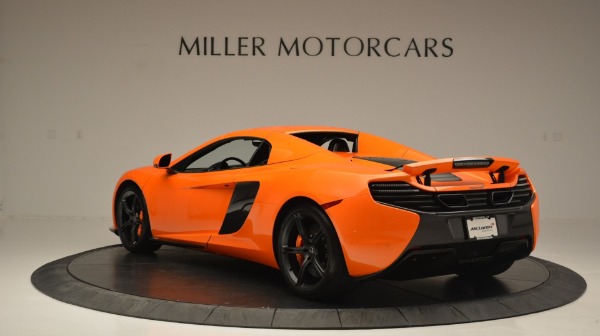 Used 2015 McLaren 650S Spider Convertible for sale Sold at Rolls-Royce Motor Cars Greenwich in Greenwich CT 06830 17