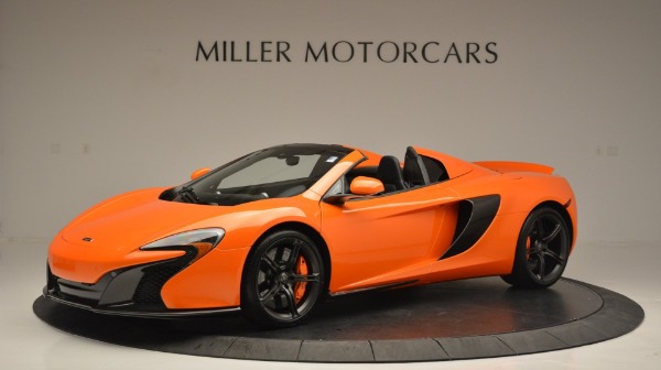 Used 2015 McLaren 650S Spider Convertible for sale Sold at Rolls-Royce Motor Cars Greenwich in Greenwich CT 06830 2