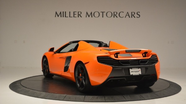 Used 2015 McLaren 650S Spider Convertible for sale Sold at Rolls-Royce Motor Cars Greenwich in Greenwich CT 06830 5