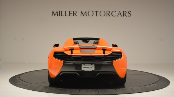 Used 2015 McLaren 650S Spider Convertible for sale Sold at Rolls-Royce Motor Cars Greenwich in Greenwich CT 06830 6