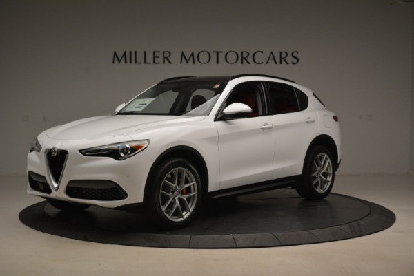 New 2018 Alfa Romeo Stelvio Ti Sport Q4 for sale Sold at Rolls-Royce Motor Cars Greenwich in Greenwich CT 06830 2