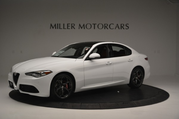 New 2018 Alfa Romeo Giulia Ti Sport Q4 for sale Sold at Rolls-Royce Motor Cars Greenwich in Greenwich CT 06830 2