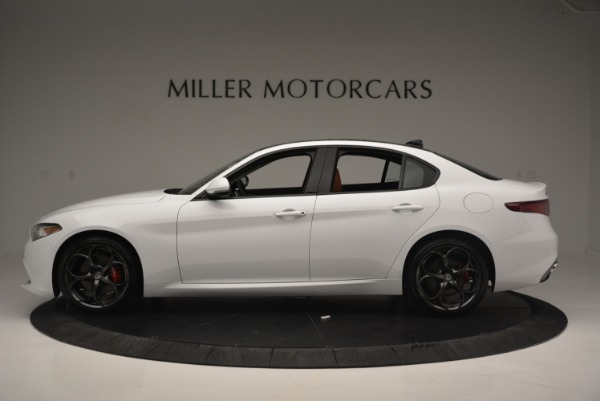 New 2018 Alfa Romeo Giulia Ti Sport Q4 for sale Sold at Rolls-Royce Motor Cars Greenwich in Greenwich CT 06830 3