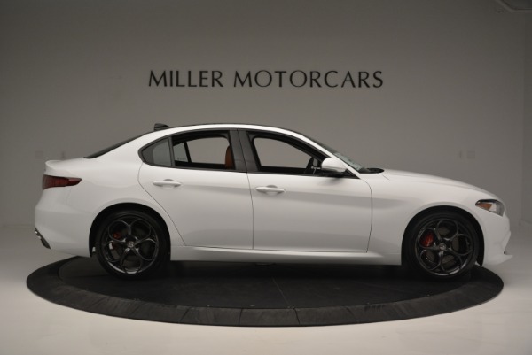 New 2018 Alfa Romeo Giulia Ti Sport Q4 for sale Sold at Rolls-Royce Motor Cars Greenwich in Greenwich CT 06830 9