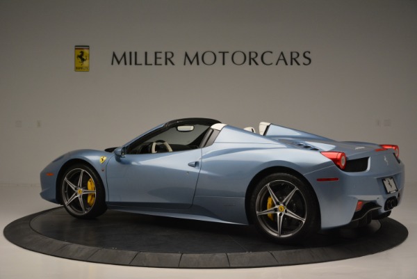 Used 2012 Ferrari 458 Spider for sale Sold at Rolls-Royce Motor Cars Greenwich in Greenwich CT 06830 4