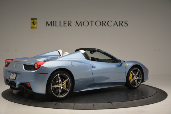 Used 2012 Ferrari 458 Spider for sale Sold at Rolls-Royce Motor Cars Greenwich in Greenwich CT 06830 8