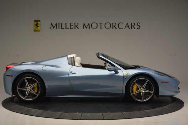 Used 2012 Ferrari 458 Spider for sale Sold at Rolls-Royce Motor Cars Greenwich in Greenwich CT 06830 9