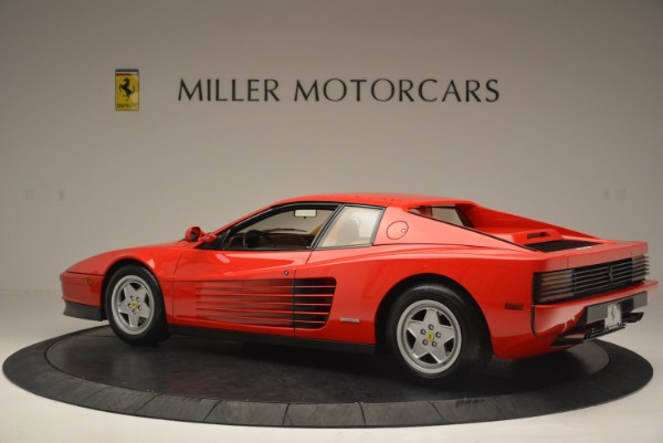 Used 1990 Ferrari Testarossa for sale Sold at Rolls-Royce Motor Cars Greenwich in Greenwich CT 06830 4