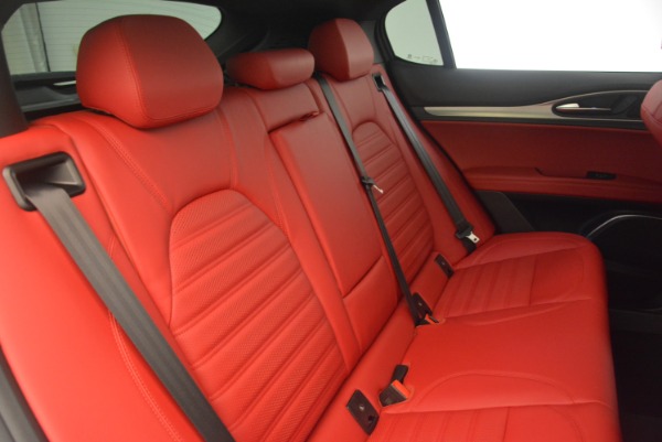 New 2018 Alfa Romeo Stelvio Ti Sport Q4 for sale Sold at Rolls-Royce Motor Cars Greenwich in Greenwich CT 06830 24
