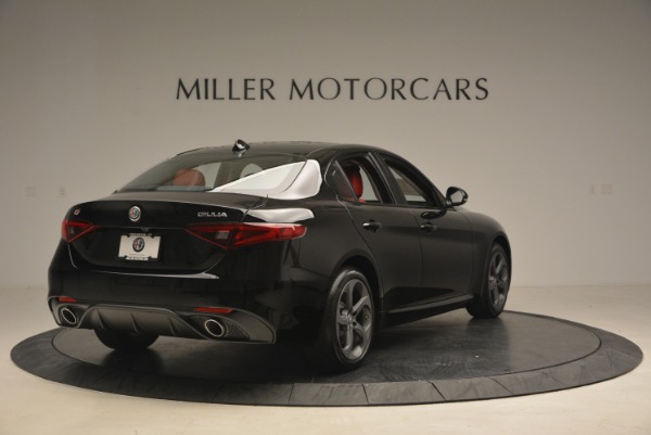 New 2018 Alfa Romeo Giulia Sport Q4 for sale Sold at Rolls-Royce Motor Cars Greenwich in Greenwich CT 06830 7