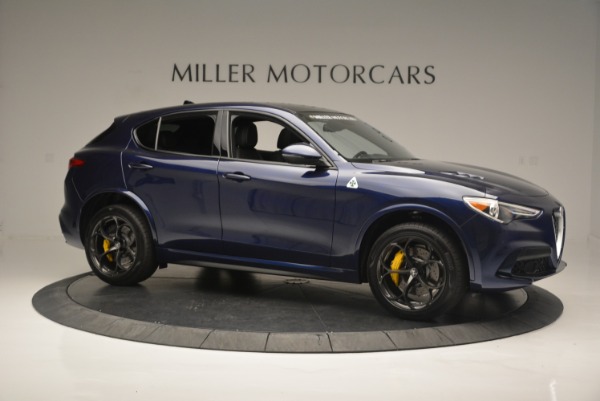 New 2018 Alfa Romeo Stelvio Quadrifoglio for sale Sold at Rolls-Royce Motor Cars Greenwich in Greenwich CT 06830 10