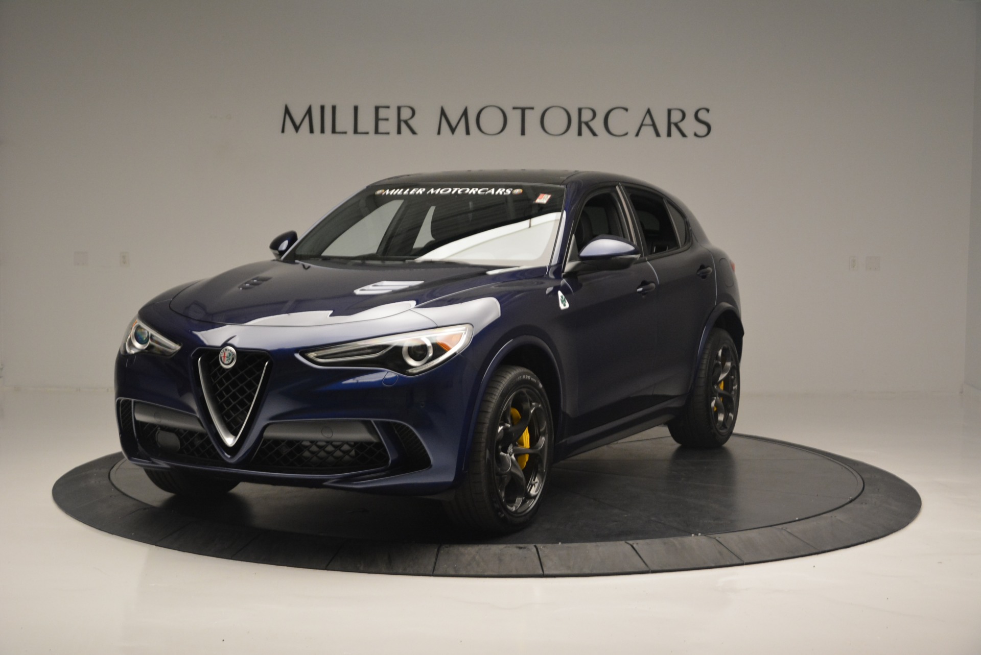 New 2018 Alfa Romeo Stelvio Quadrifoglio for sale Sold at Rolls-Royce Motor Cars Greenwich in Greenwich CT 06830 1