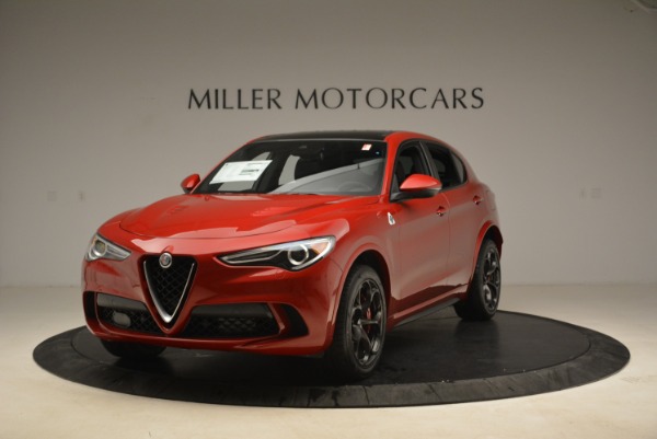 New 2018 Alfa Romeo Stelvio Quadrifoglio for sale Sold at Rolls-Royce Motor Cars Greenwich in Greenwich CT 06830 1