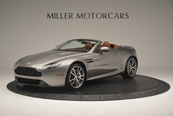 Used 2015 Aston Martin V8 Vantage Roadster for sale Sold at Rolls-Royce Motor Cars Greenwich in Greenwich CT 06830 1