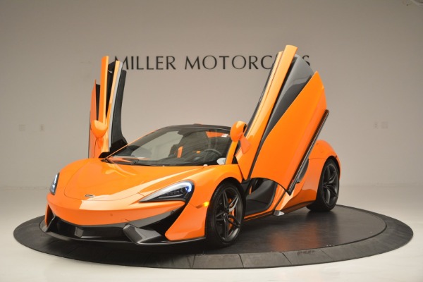 New 2019 McLaren 570S Spider Convertible for sale Sold at Rolls-Royce Motor Cars Greenwich in Greenwich CT 06830 14