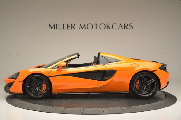 New 2019 McLaren 570S Spider Convertible for sale Sold at Rolls-Royce Motor Cars Greenwich in Greenwich CT 06830 3