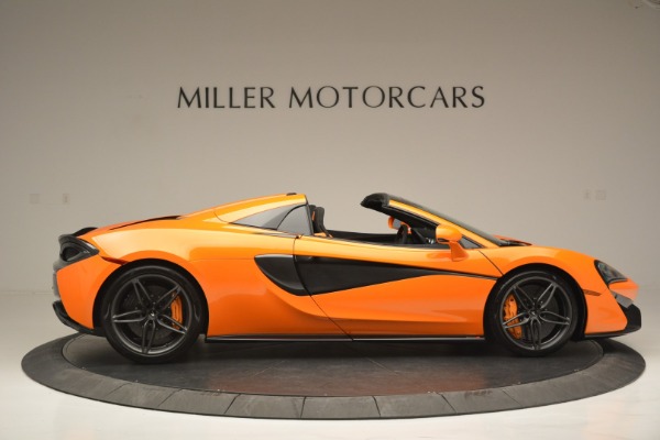 New 2019 McLaren 570S Spider Convertible for sale Sold at Rolls-Royce Motor Cars Greenwich in Greenwich CT 06830 9