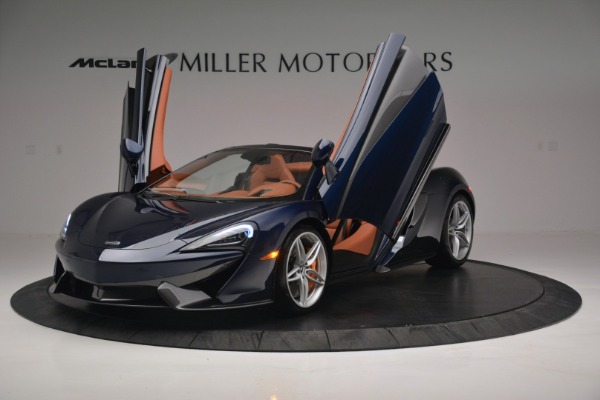 Used 2019 McLaren 570S Spider Convertible for sale Sold at Rolls-Royce Motor Cars Greenwich in Greenwich CT 06830 14