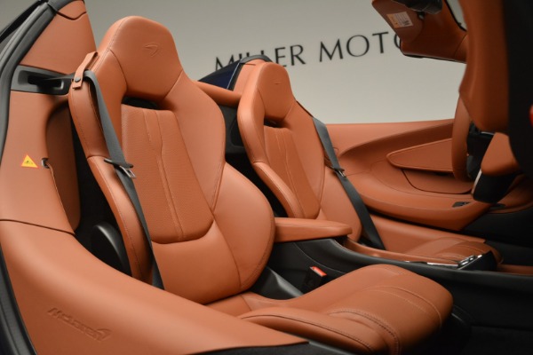 Used 2019 McLaren 570S Spider Convertible for sale Sold at Rolls-Royce Motor Cars Greenwich in Greenwich CT 06830 27
