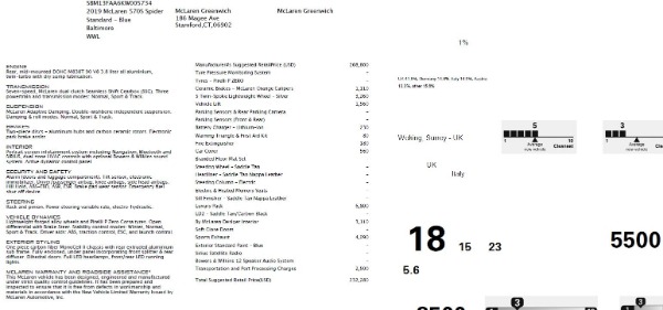 Used 2019 McLaren 570S Spider Convertible for sale Sold at Rolls-Royce Motor Cars Greenwich in Greenwich CT 06830 28