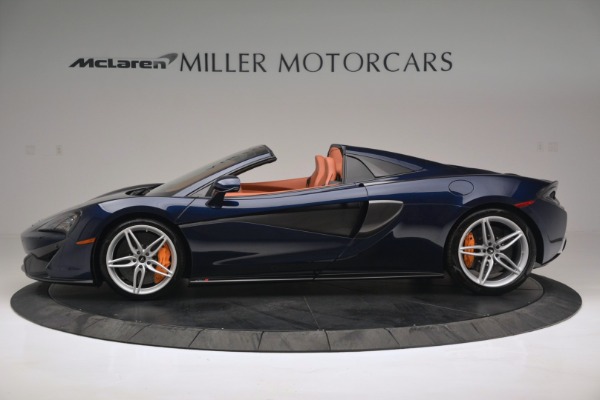 Used 2019 McLaren 570S Spider Convertible for sale Sold at Rolls-Royce Motor Cars Greenwich in Greenwich CT 06830 3