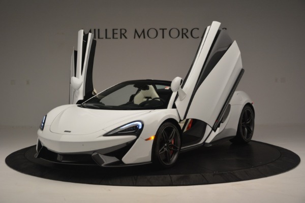 Used 2019 McLaren 570S Spider Convertible for sale Sold at Rolls-Royce Motor Cars Greenwich in Greenwich CT 06830 14