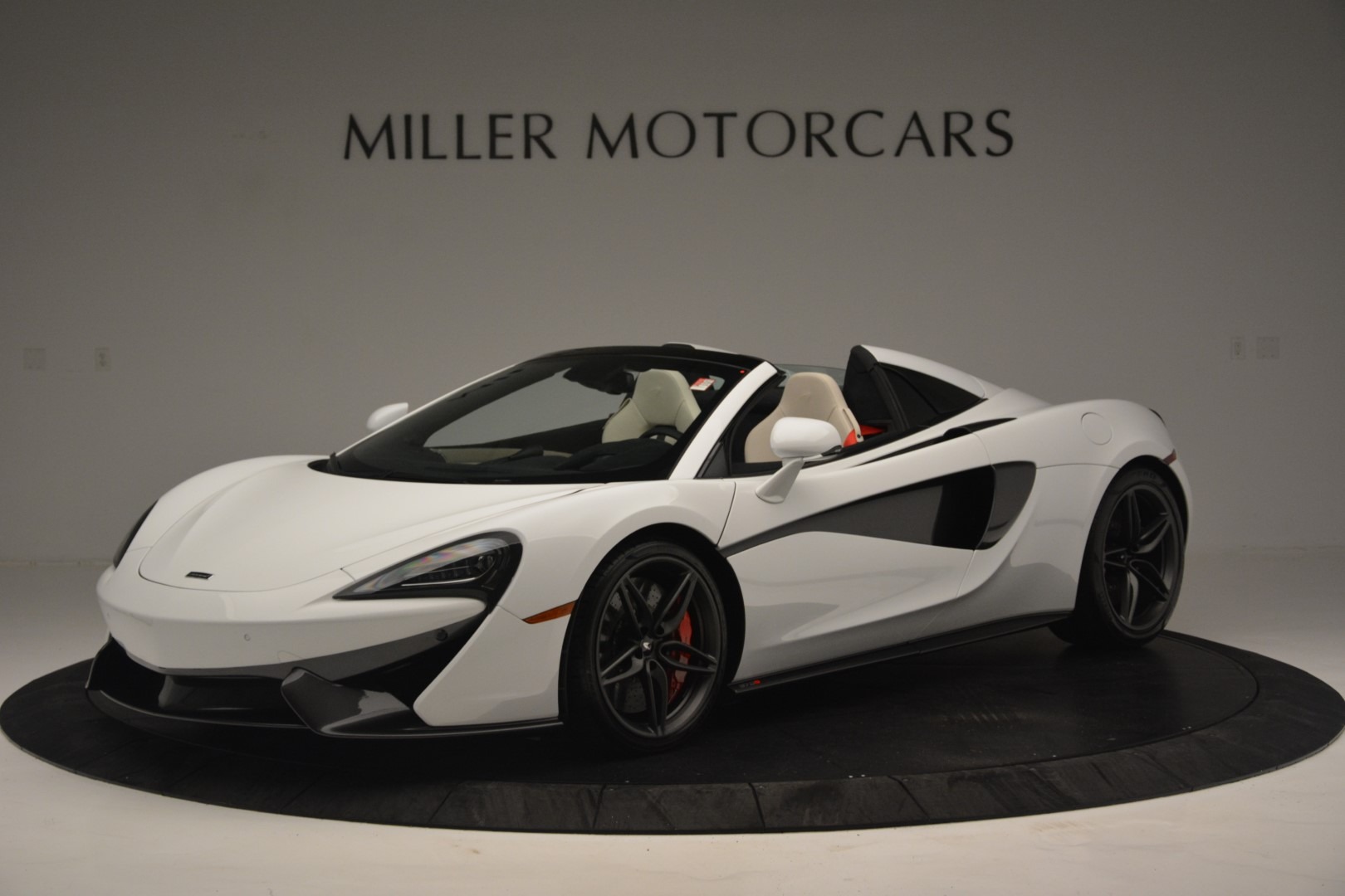 Used 2019 McLaren 570S Spider Convertible for sale Sold at Rolls-Royce Motor Cars Greenwich in Greenwich CT 06830 1