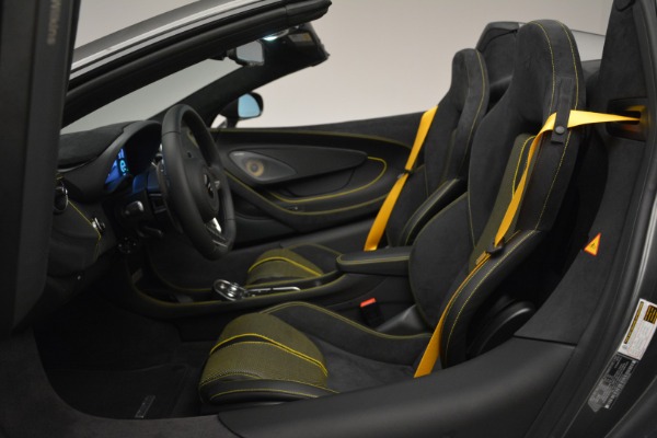 Used 2019 McLaren 570S Spider for sale Sold at Rolls-Royce Motor Cars Greenwich in Greenwich CT 06830 24