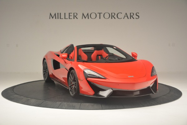 New 2019 McLaren 570S Spider Convertible for sale Sold at Rolls-Royce Motor Cars Greenwich in Greenwich CT 06830 11