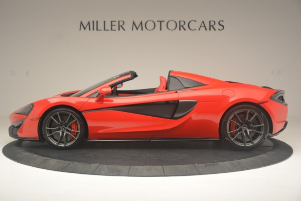 New 2019 McLaren 570S Spider Convertible for sale Sold at Rolls-Royce Motor Cars Greenwich in Greenwich CT 06830 3