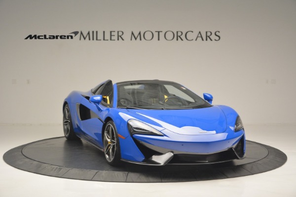 Used 2019 McLaren 570S Spider Convertible for sale $189,900 at Rolls-Royce Motor Cars Greenwich in Greenwich CT 06830 11